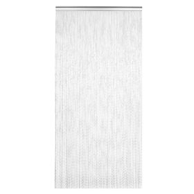 Household Hanging Metal Aluminum Chain Curtain Kit for Room Office Store Decoration Silver