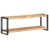 TV Stand 47.2"x11.8"x15.7" Rough Mango Wood