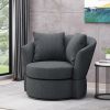SWIVEL CLUB CHAIR