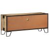 TV Stand 43.3"x12.2"x18.1" Rough Mango Wood