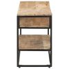 TV Stand 51.2"x11.8"x17.7" Rough Mango Wood