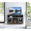 Modern Farmhouse TV Stand with Electric Fireplace