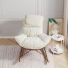 Leisure sofa single rocking chair, light luxury sofa chair, balcony leisure area single chair, comfortable and breathable