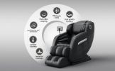 Open Massage Chair,Full Body Zero Gravity Recliner with Bluetooth, Hip Heating, Foot Massage and Air Massage System for Home Office
