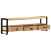 TV Stand 59.1"x11.8"x17.7" Solid Wood Mango