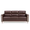 Comfortable Solid Wood Three-Seater Sofa - Soft Cushions, Durable and Long-lasting,79.5" Sofa Couch for Living Room