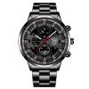 Fashion Mens Sports Watches Men Business Stainless Steel Quartz Wrist Watch Luxury Man Casual Luminous Clock relogio masculino